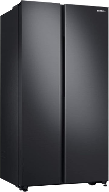 Samsung 680 Liters, Side By Side Refrigerator, RS62R5001B4/AE, Gentle Black Matt, SpaceMax Technology