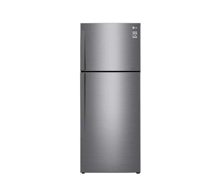 438L Net Capacity, Top Mount Double Door Refrigerator With Linear Cooling And Smart Inverter Compressor 435.81 kW GR-C619HLCL Platinum Silver