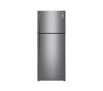 438L Net Capacity, Top Mount Double Door Refrigerator With Linear Cooling And Smart Inverter Compressor 435.81 kW GR-C619HLCL Platinum Silver