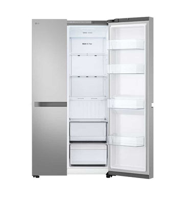 LG LinearCooling Side by Side Refrigerators Silver – GR-B267KLJW