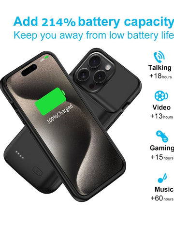 iPhone 15 pro max 7000 mah Batteries