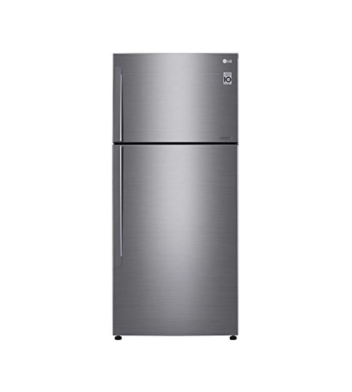 LG Top Mount 509 Liters Refrigerator, Smart Inverter Compressor, Dark Graphite Color Gnc782hlcu