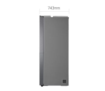 643L , Side By Side Refrigerator With Smart Inverter Compressor, Cool Smart Diagnosis GR-B267JQYL